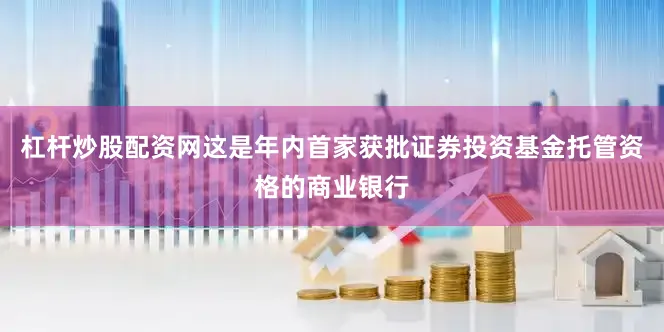 杠杆炒股配资网这是年内首家获批证券投资基金托管资格的商业银行